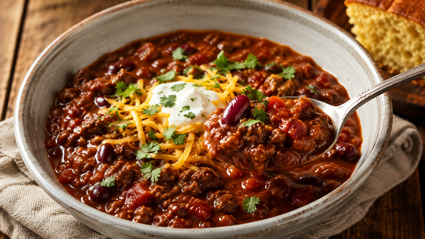 Sweet & Spicy Chili: The Ultimate Comfort Bowl