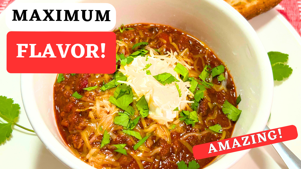 Sweet & Spicy Chili: The Ultimate Comfort Bowl