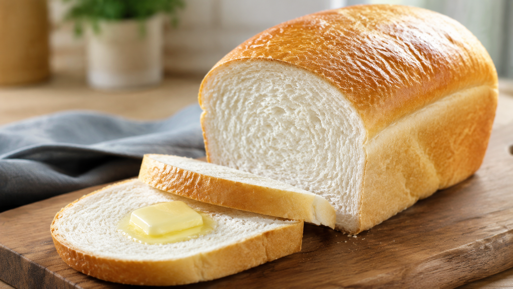soft fluffy white bread